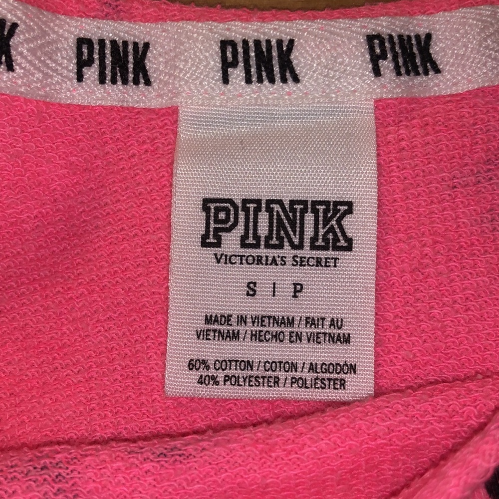 Vintage VS PINK Ombré Palm Print Sweatshirt Size S - Picture 3 of 5